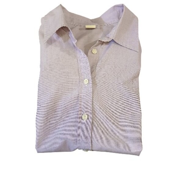 J. CREW Heathered Lilac Slim Fit 100% Cotton Button Shirt - L- EUC - Picture 10 of 11